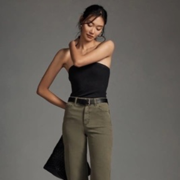 Paige Anessa High-Rise Crop Wide-Leg Jeans - Picture 2 of 2